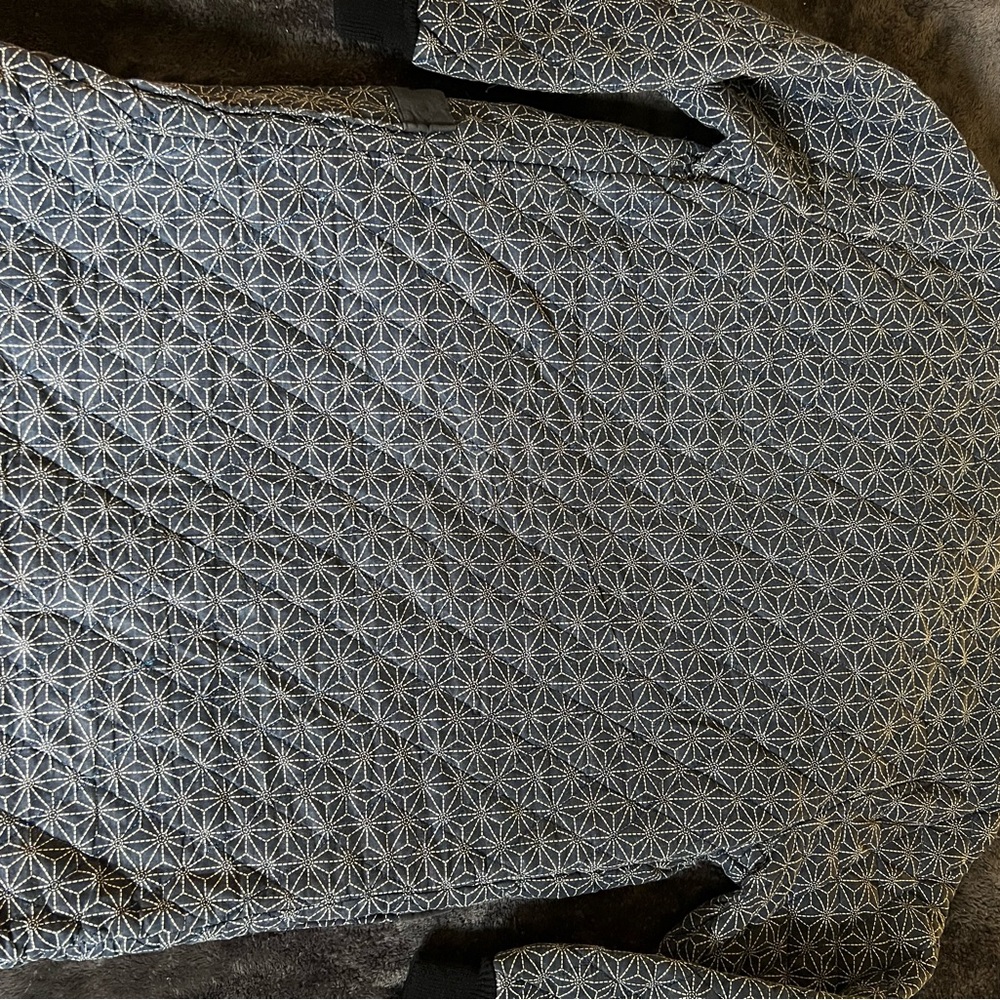 Stylish Geometric Patterned Jacket - image 5